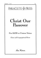 Christ Our Passover SATB choral sheet music cover
